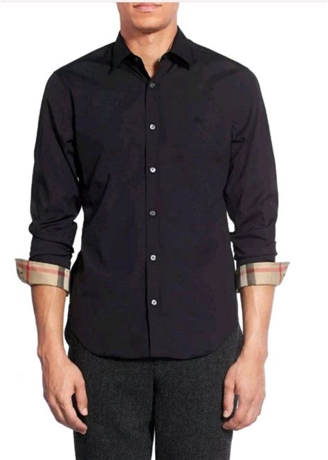 burberry men long sleeve shirt|Burberry long sleeve button up.